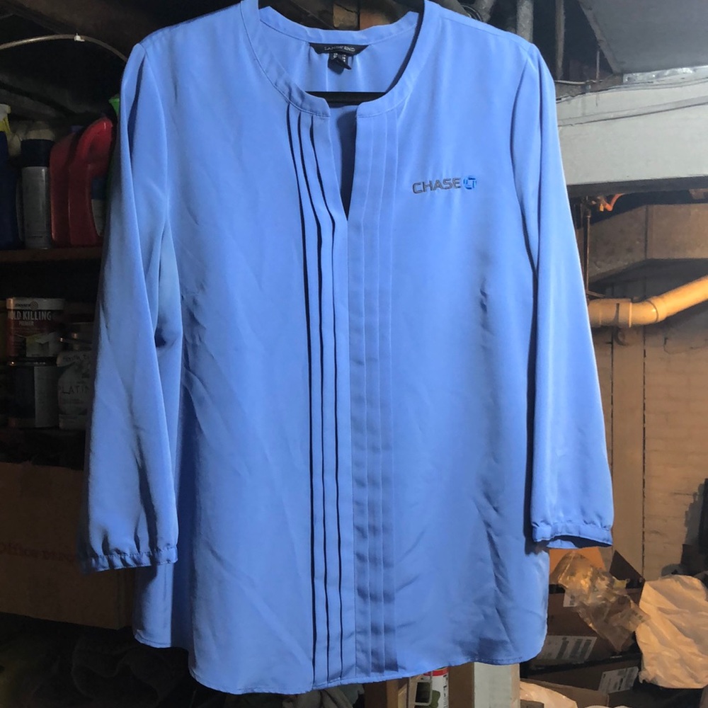 Chase Bank blouse